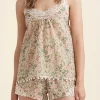 Adeline Lace Cami and Boxer Set