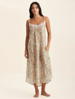 Adeline Lace Front Maxi Nightie