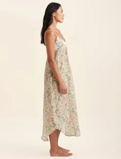 Adeline Lace Front Maxi Nightie
