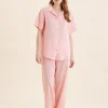 Anais Short Sleeve Full Length PJs