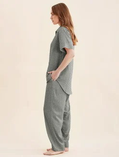 Anais Short Sleeve Full Length PJs