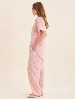 Anais Short Sleeve Full Length PJs