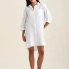 Ashley Textured Cotton Nightshirt