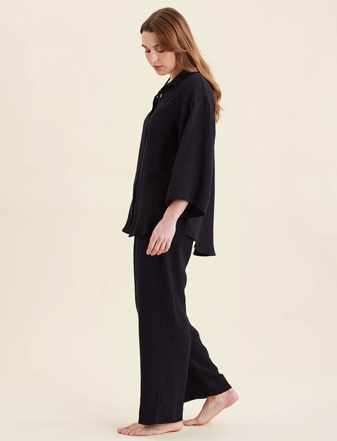 Ashley Textured Oversized Shirt