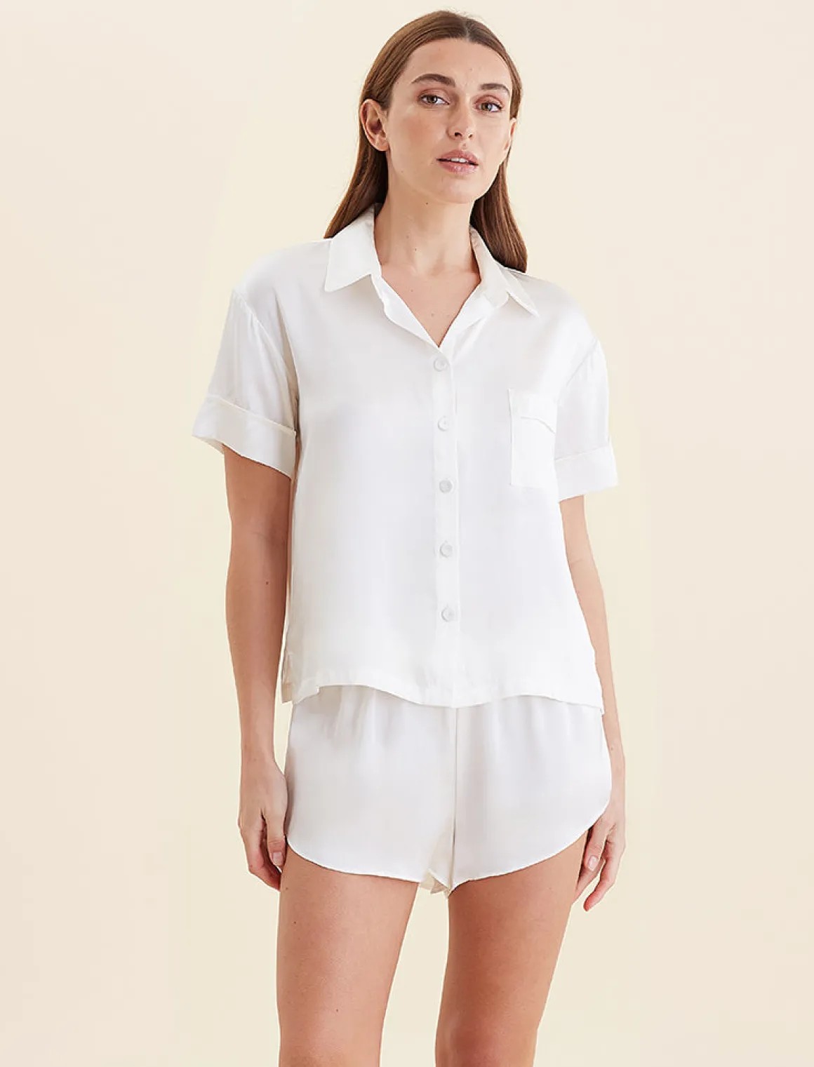 Audrey Washable Silk Boxer PJ
