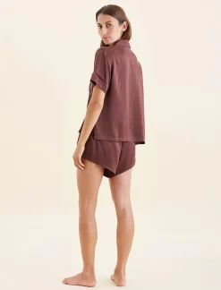Audrey Washable Silk Boxer PJ