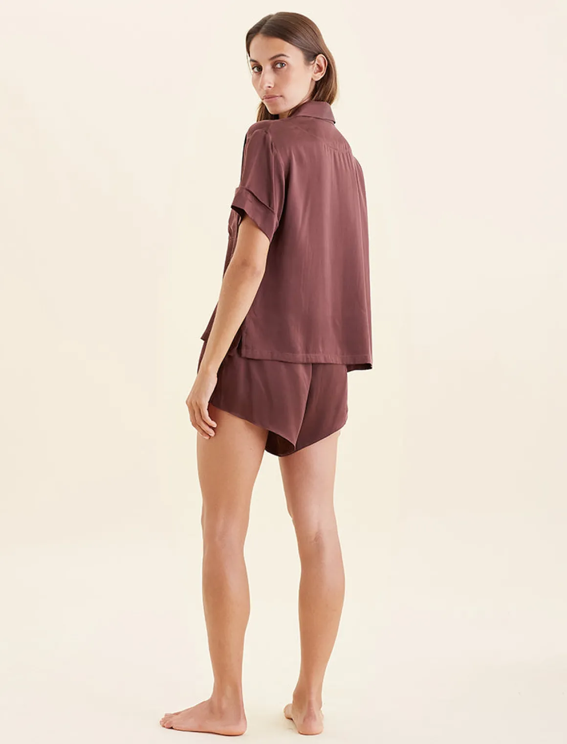 Audrey Washable Silk Boxer PJ