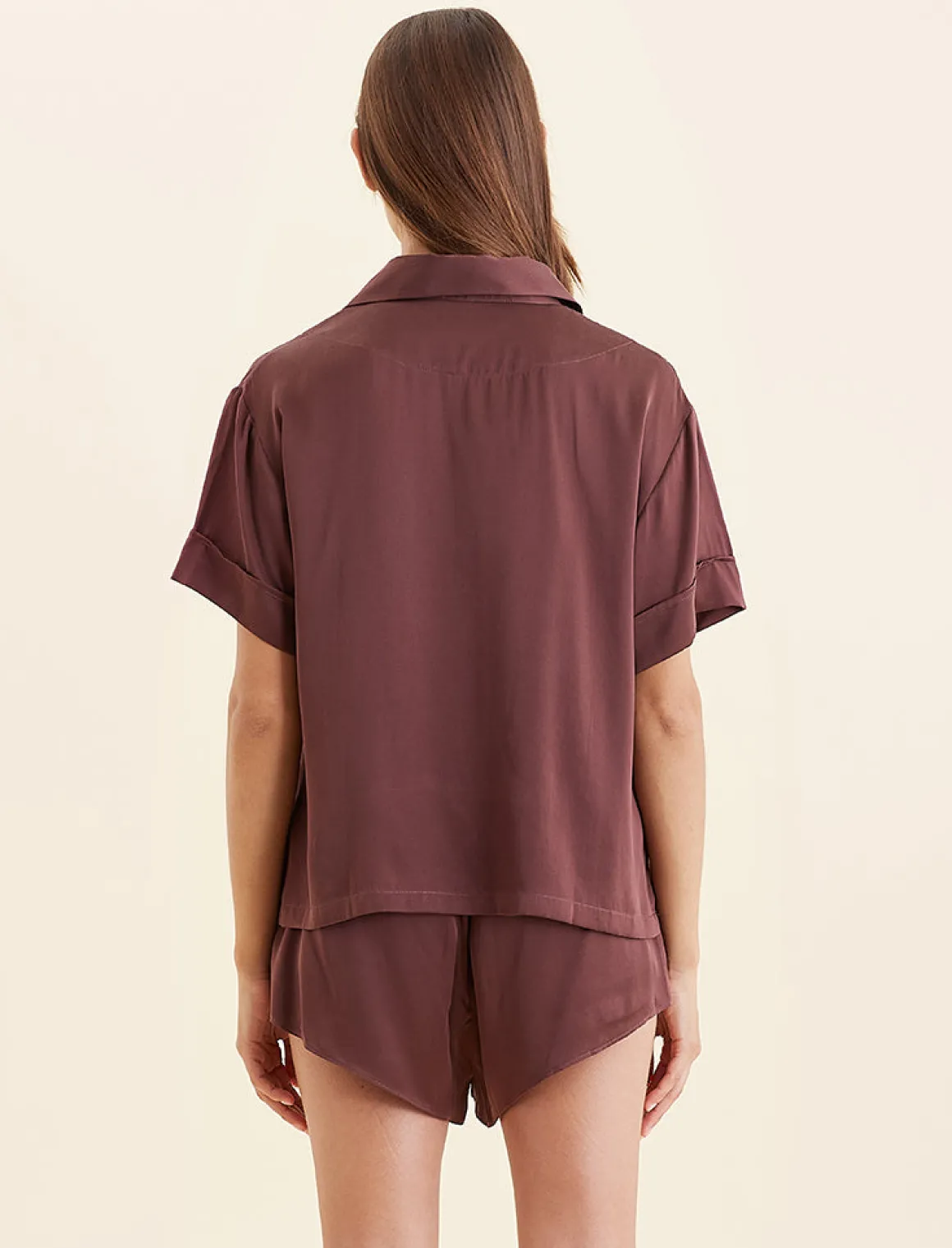 Audrey Washable Silk Boxer PJ