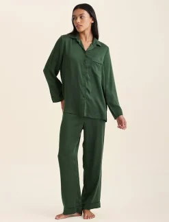 Audrey Washable Silk Full Length PJ