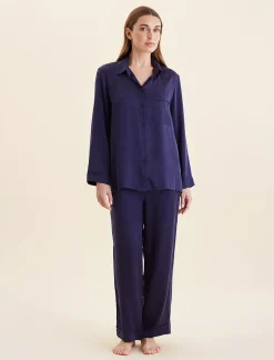 Audrey Washable Silk Full Length PJ