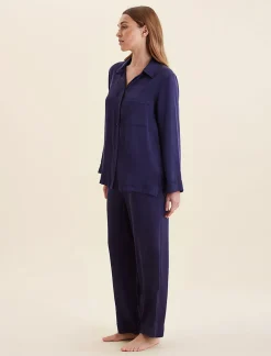 Audrey Washable Silk Full Length PJ