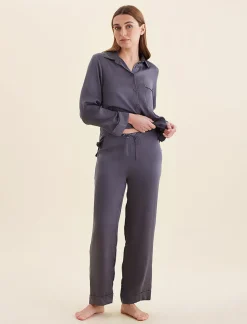 Audrey Washable Silk Full Length PJ