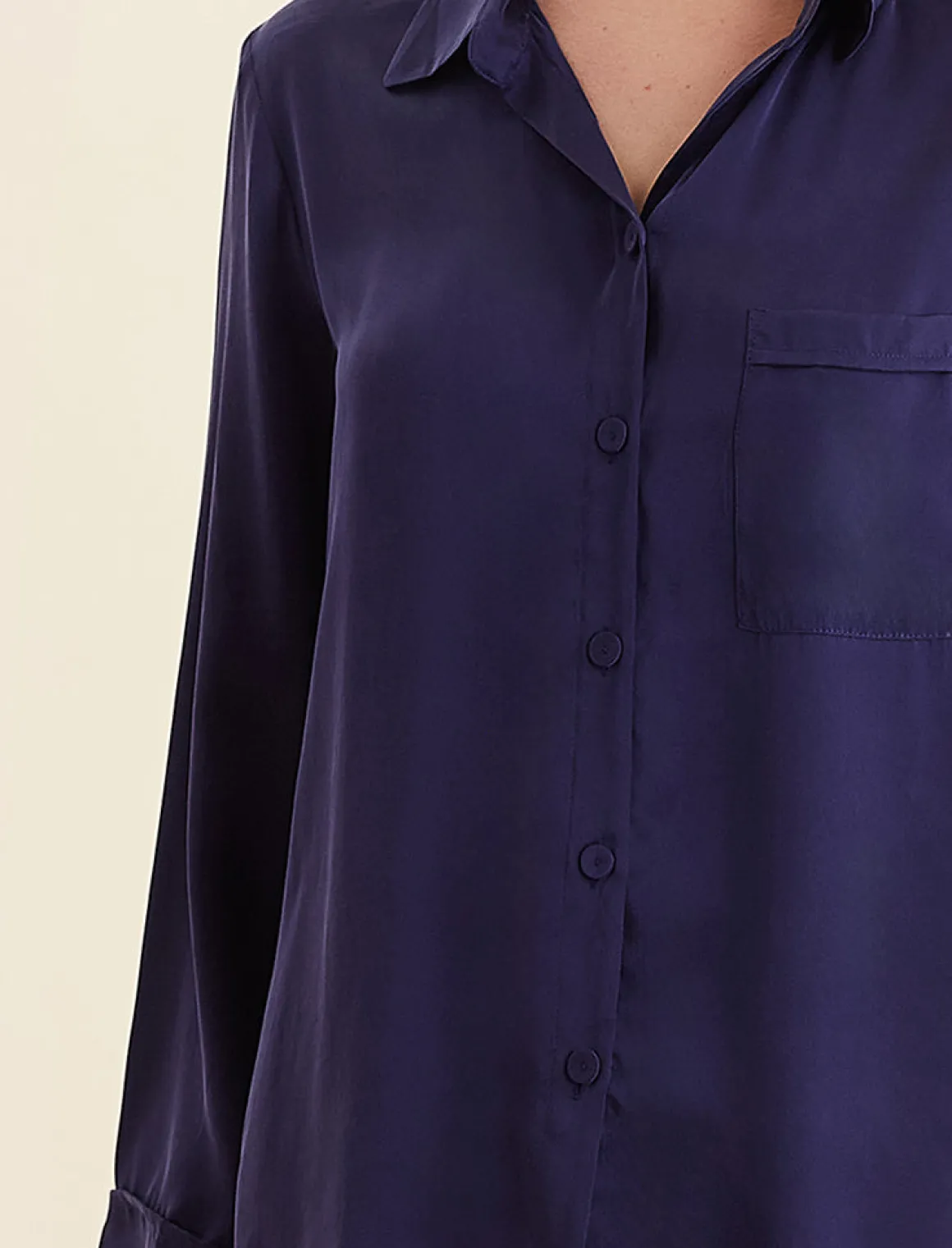 Audrey Washable Silk Full Length PJ