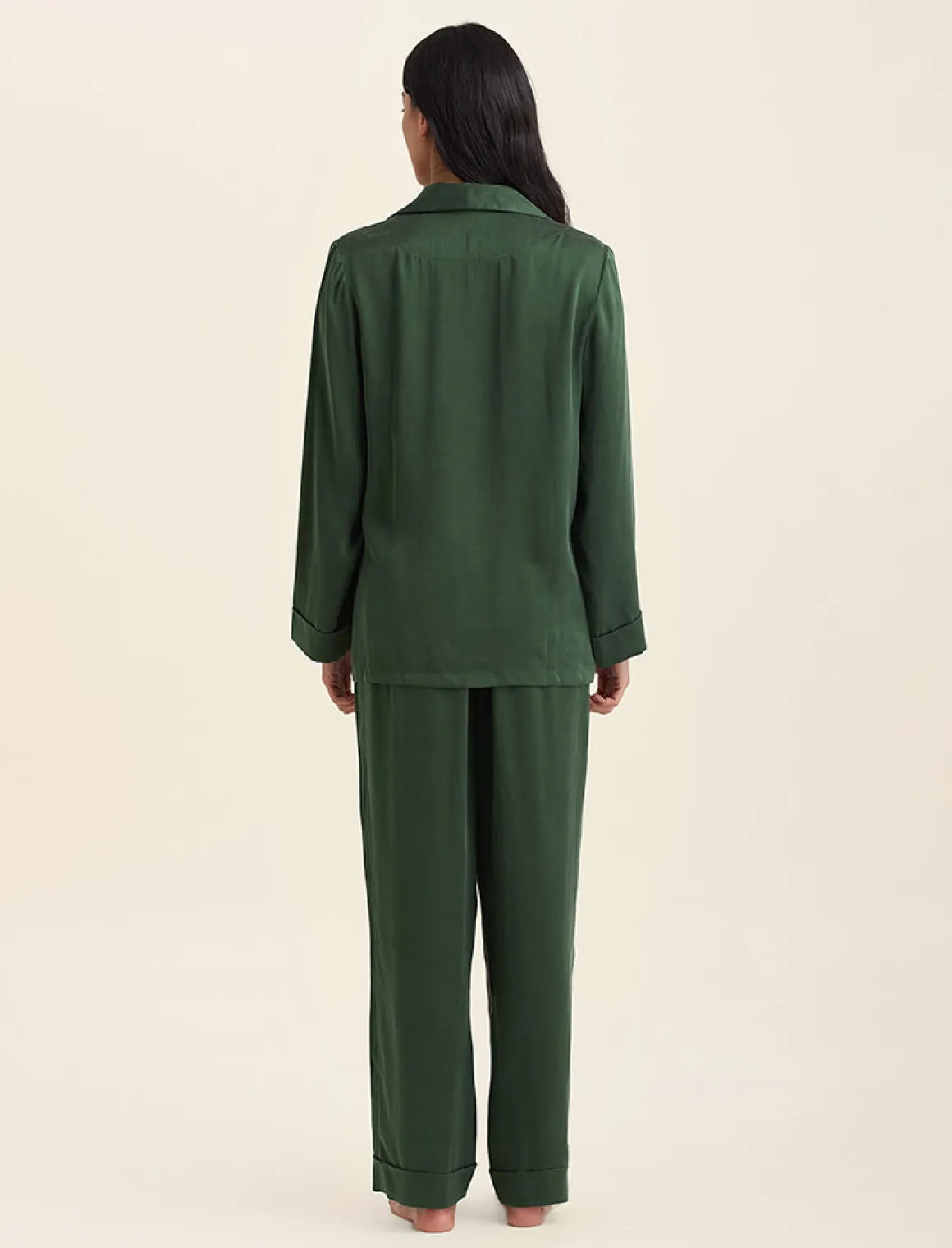 Audrey Washable Silk Full Length PJ
