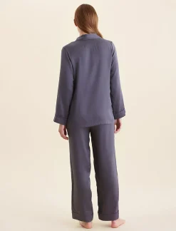 Audrey Washable Silk Full Length PJ