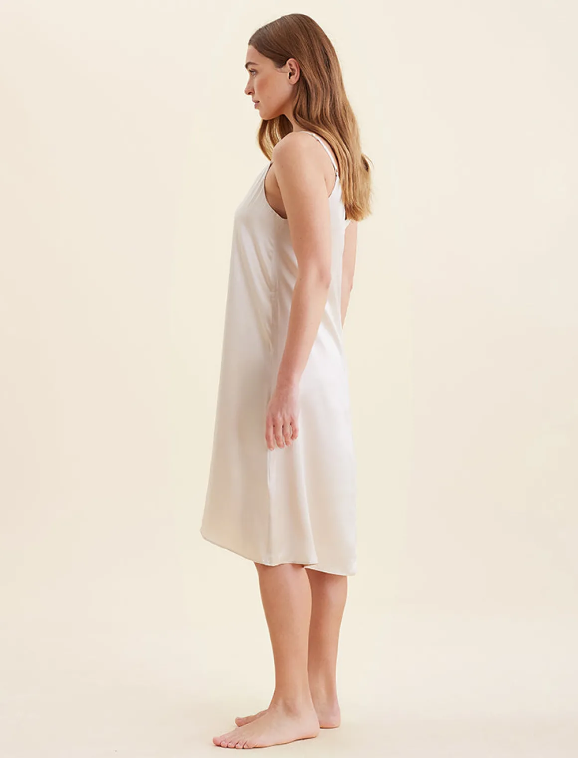 Audrey Washable Silk Slip Nightie