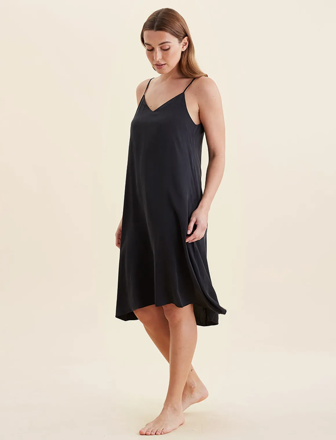 Audrey Washable Silk Slip Nightie