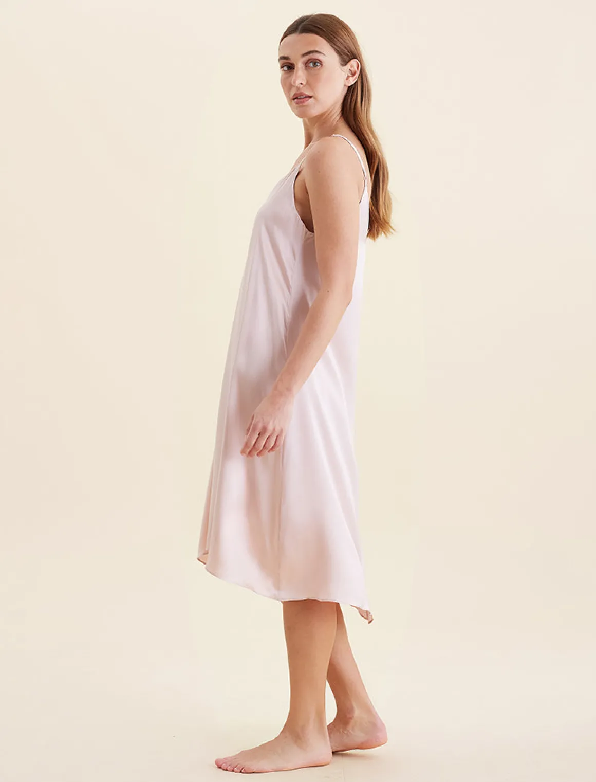 Audrey Washable Silk Slip Nightie