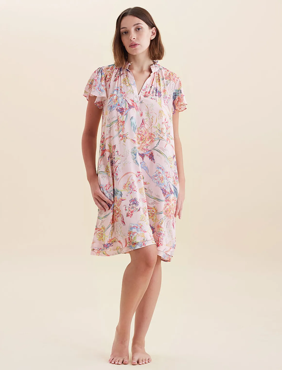 Bailey Flutter Sleeve Nightie