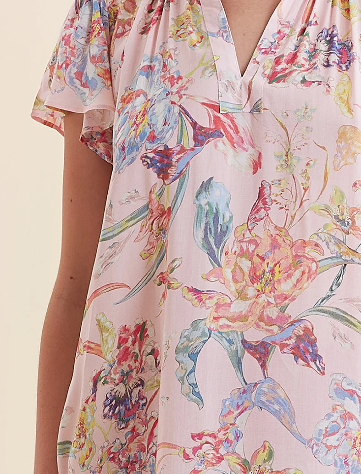 Bailey Flutter Sleeve Nightie