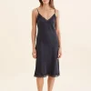 Camille Silk Lace Long Slip