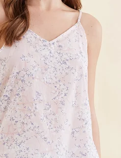 Cherry Blossom Cami Boxer PJ Set