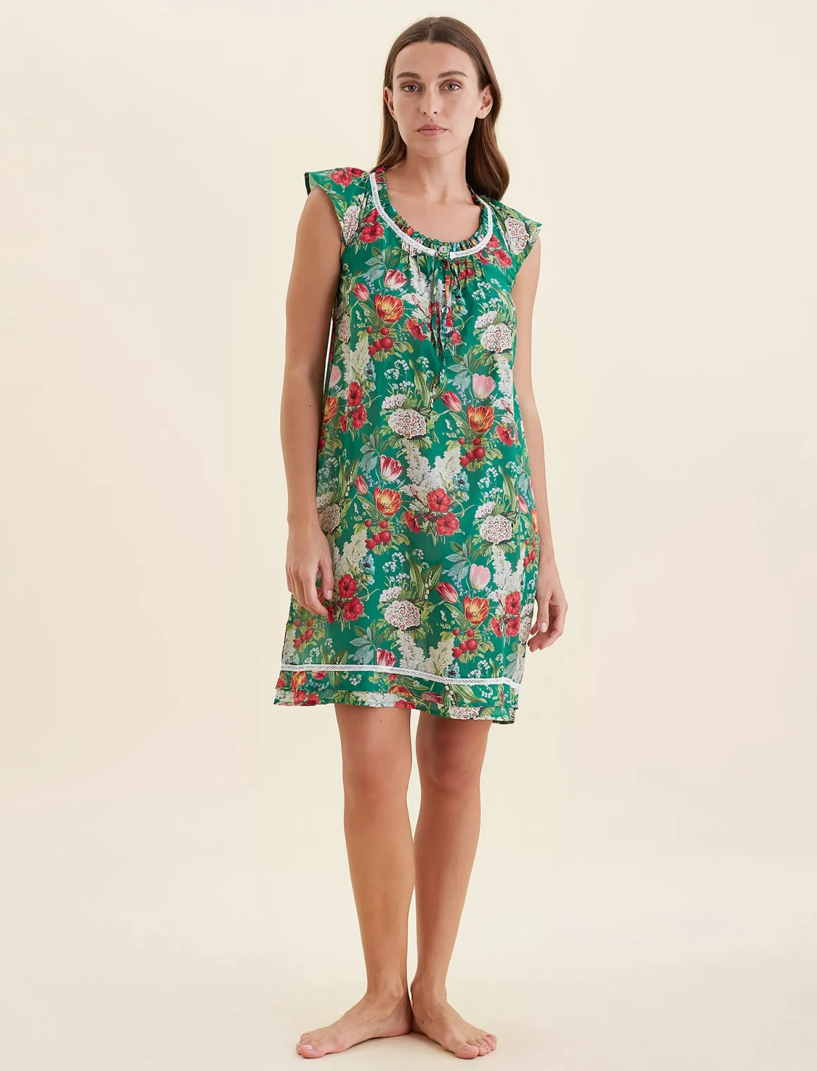Clara Flutter Sleeve Nightie