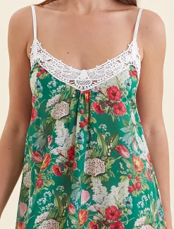 Clara Lace Front Maxi Nightie