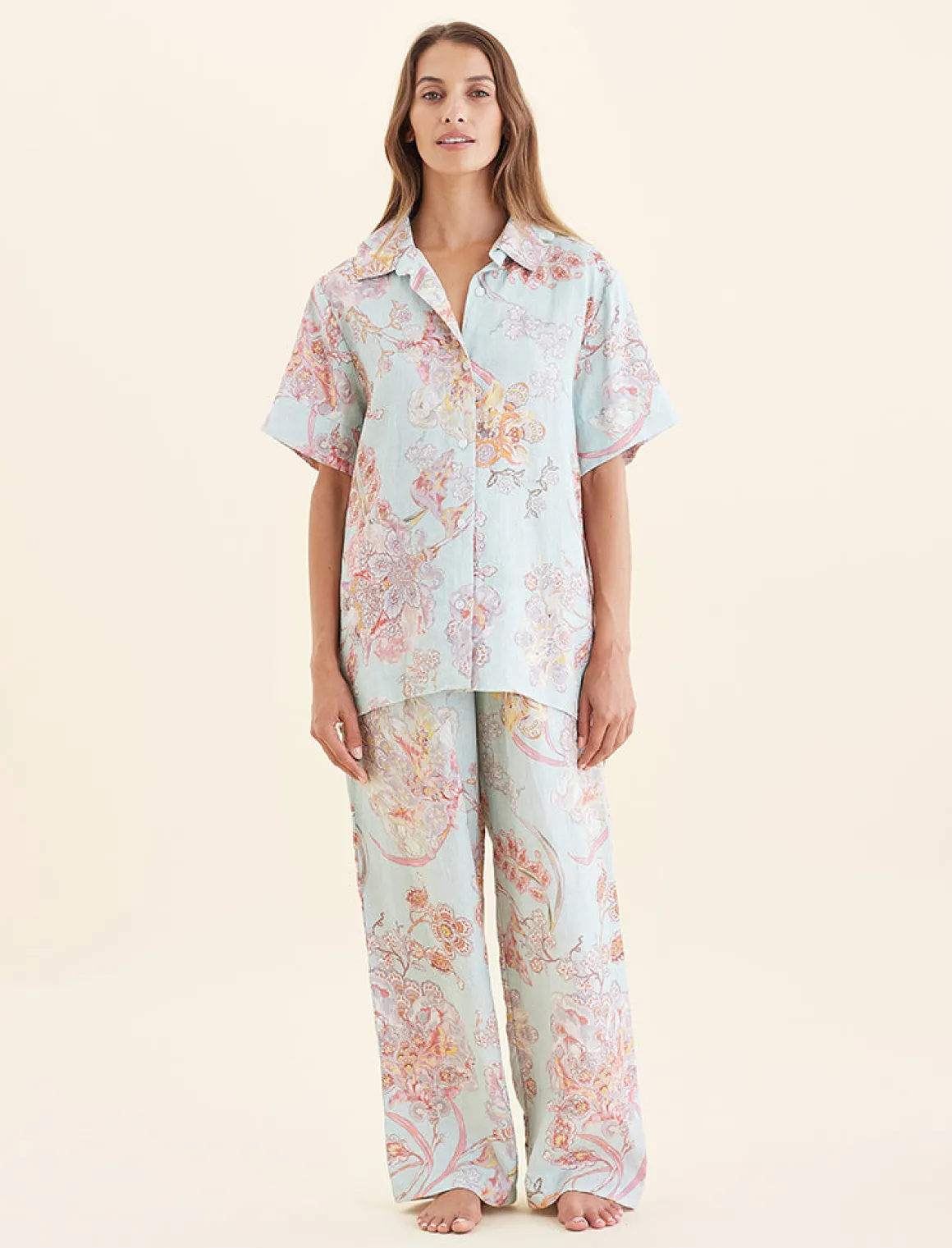 Coco Resort Linen Short Sleeve Shirt