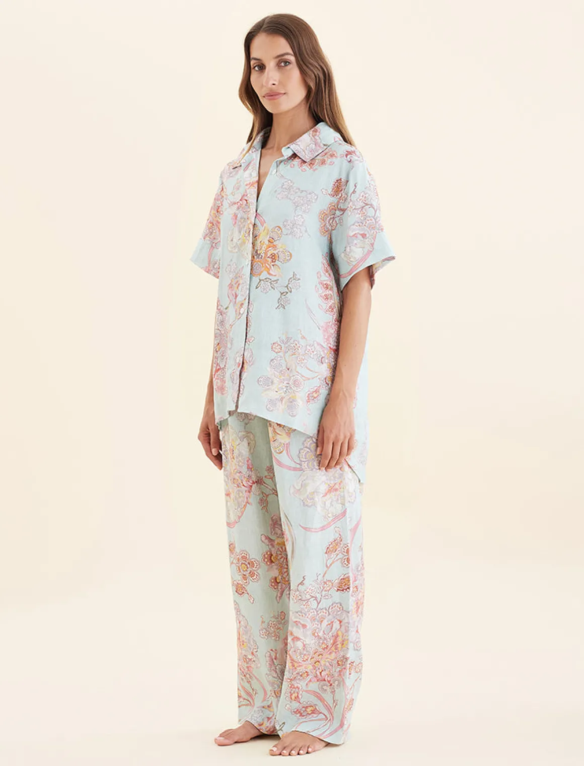 Coco Resort Linen Short Sleeve Shirt
