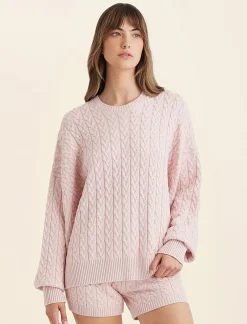 Cosy Cable Cotton Cashmere Jumper