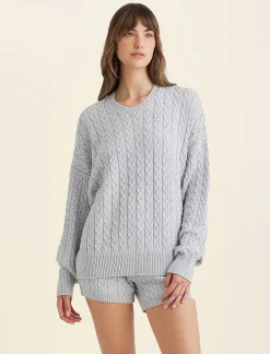 Cosy Cable Cotton Cashmere Jumper