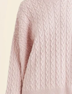 Cosy Cable Cotton Cashmere Jumper