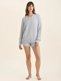 Cosy Cable Cotton Cashmere Jumper