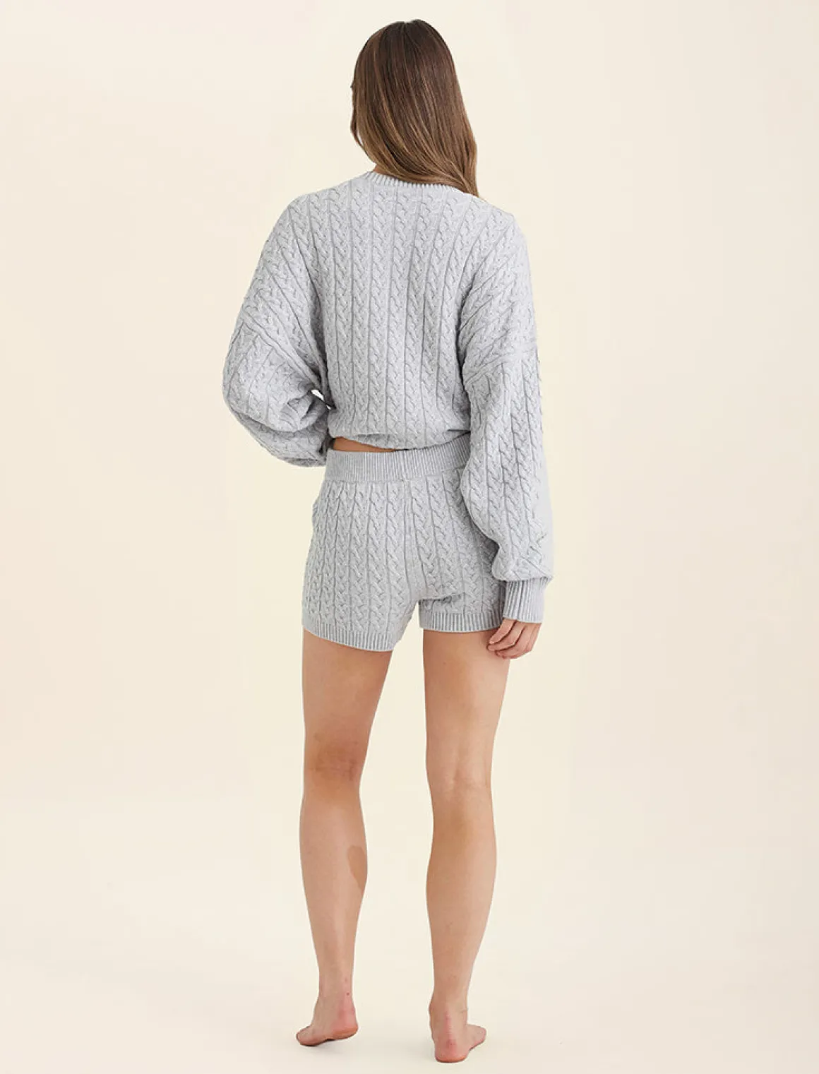 Cosy Cable Cotton Cashmere Jumper