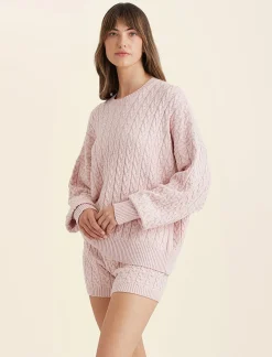 Cosy Cable Cotton Cashmere Short