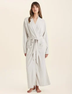 Cotton Cashmere Maxi Robe