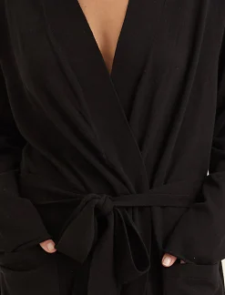 Cotton Cashmere Maxi Robe