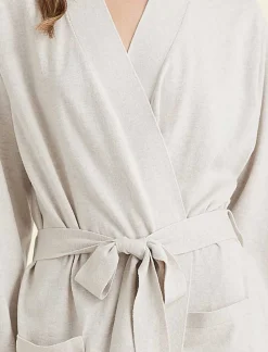 Cotton Cashmere Maxi Robe