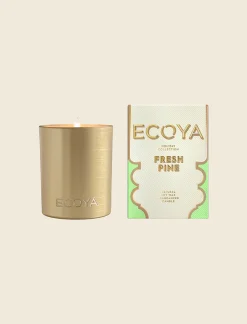 Ecoya Goldie Candle - Fresh Pine