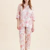 Ella Crop PJ Set with Eye Mask