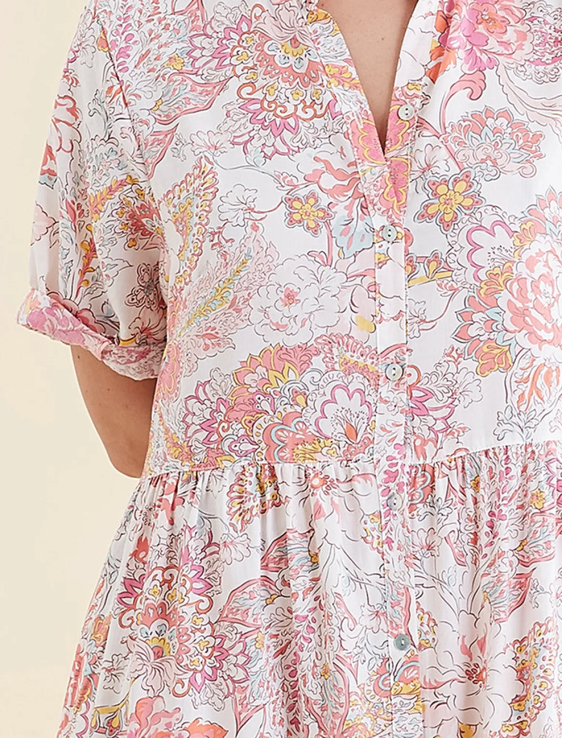 Ella Short Sleeve Maxi Nightdress