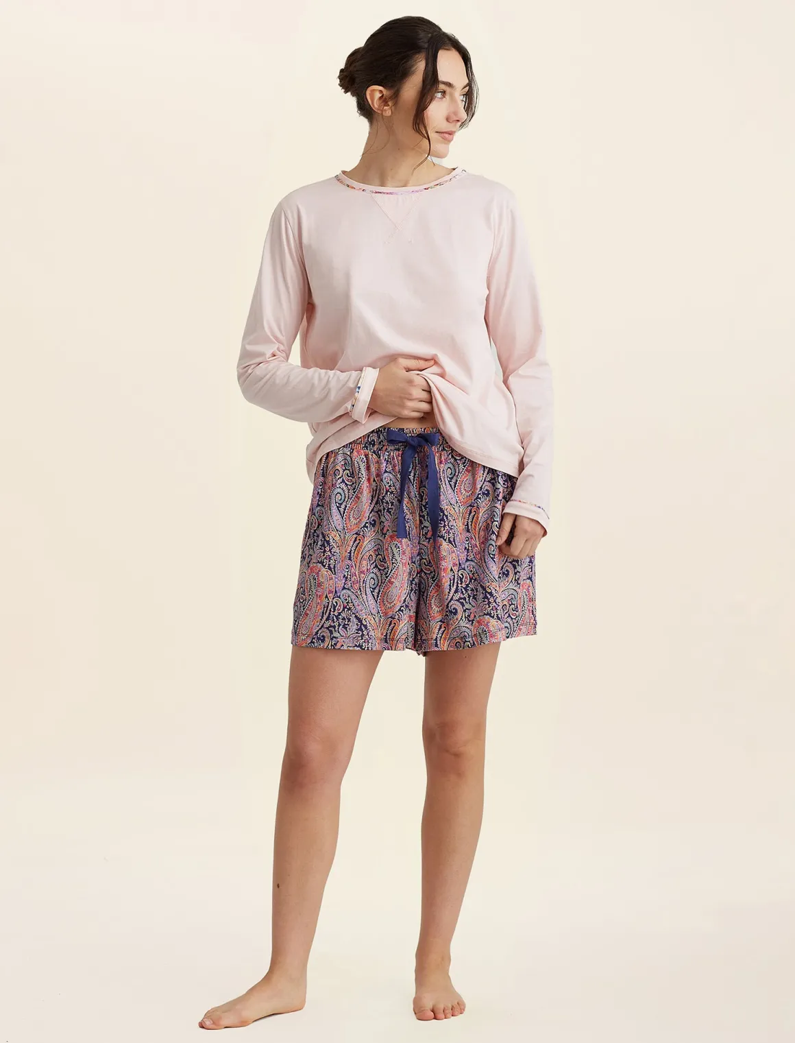 Felix & Isabelle Organic Knit Long Sleeve Tee
