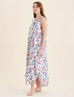 Harper Panel Front Maxi Nightie