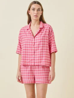 Holiday Plaid Boxer PJ Set