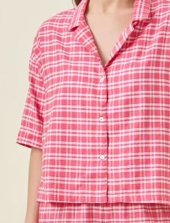 Holiday Plaid Boxer PJ Set