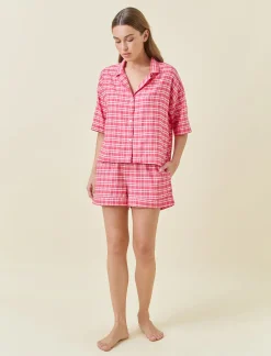 Holiday Plaid Boxer PJ Set