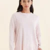 Jada Organic Cotton Boxy Long Sleeve Tee