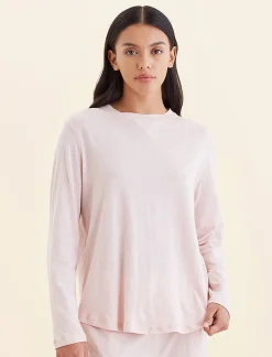 Jada Organic Cotton Boxy Long Sleeve Tee