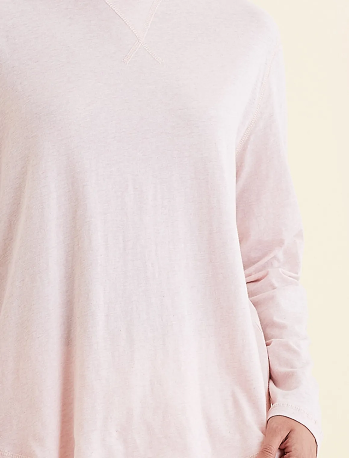 Jada Organic Cotton Boxy Long Sleeve Tee